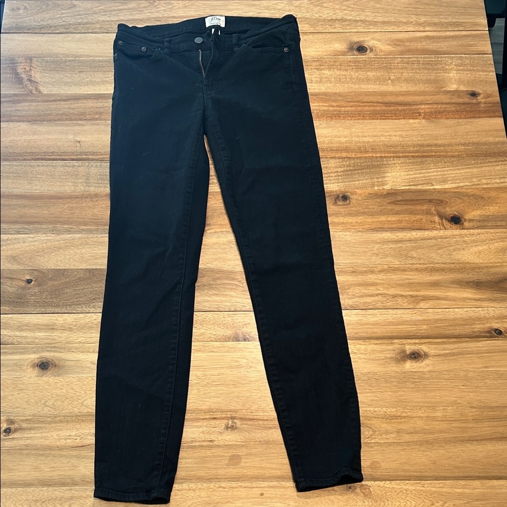J. Crew Women's Classic Black Skinny Jeans